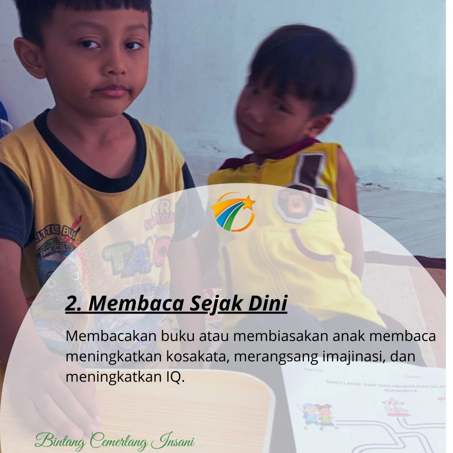 Tutor BCI bersama adik-adik